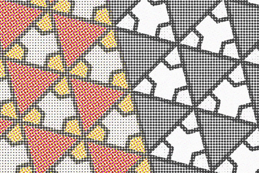 A more realistic halftone