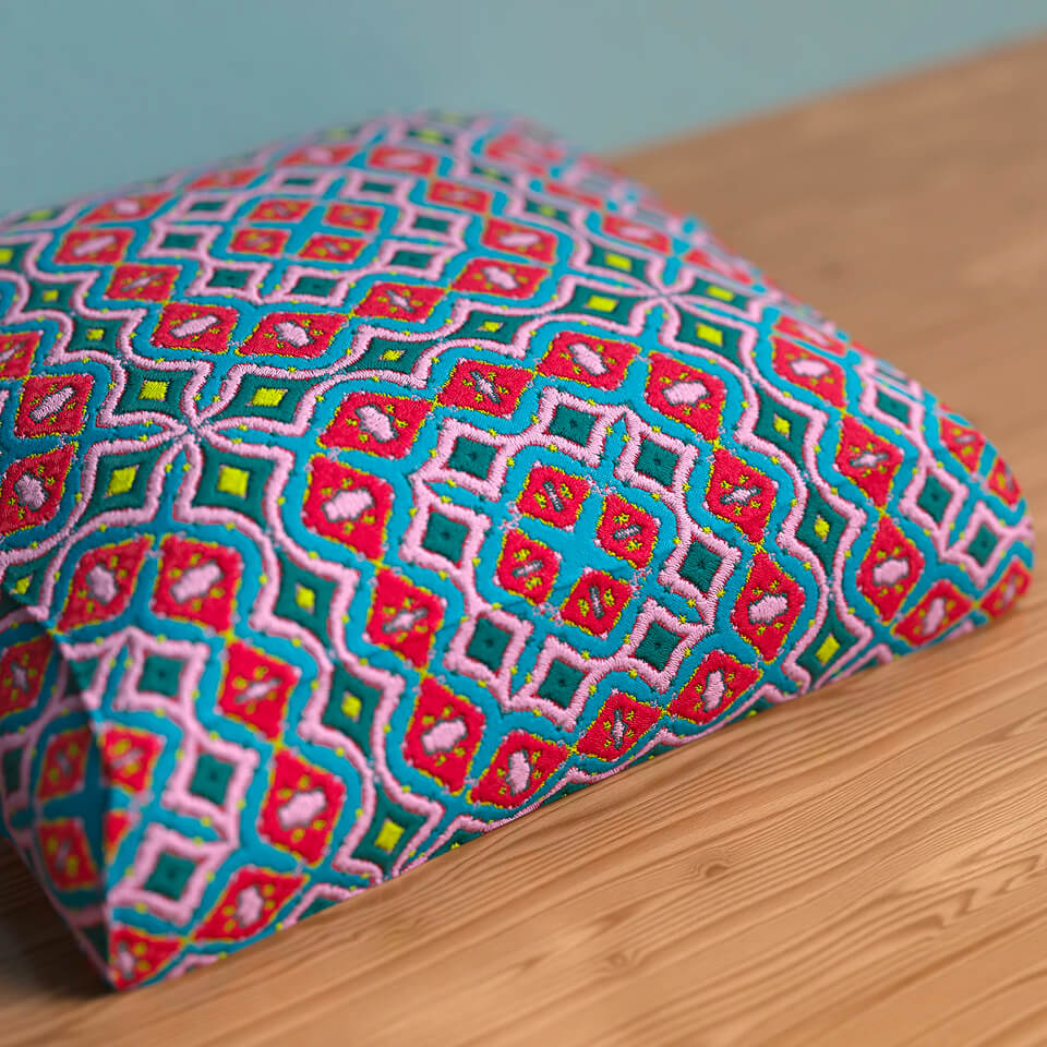 Cushion textile by Anna Natter